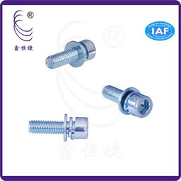 穩固連接，精密制造 M6內六角國網組合螺絲在機器電子產品中的關鍵角色